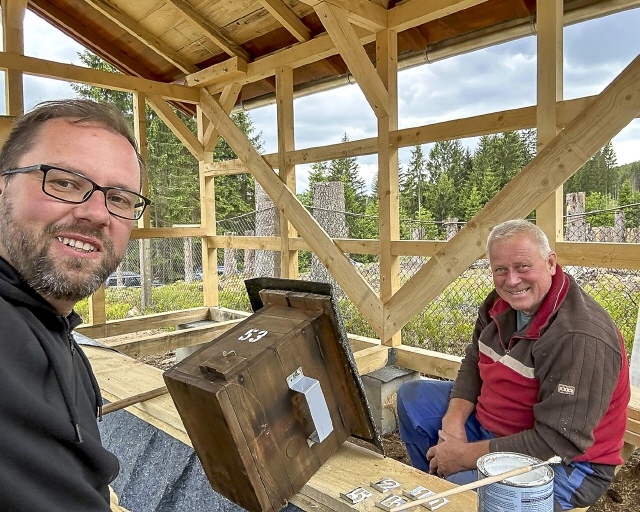 Neubau der Hütte und Bilder von 2025