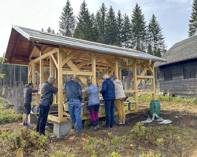 Neubau der Hütte und Bilder von 2025